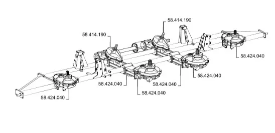 87476517 - коробка привода
