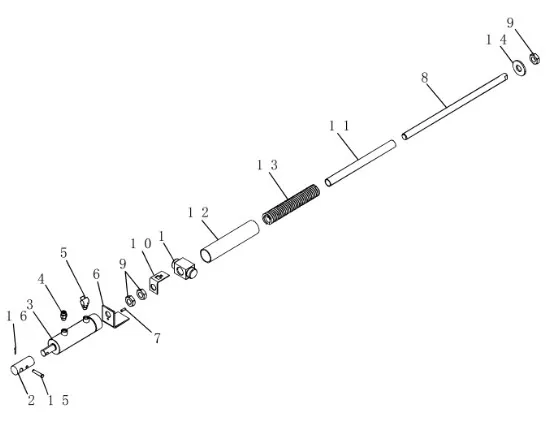 87742000 - Цилиндр гидравлический